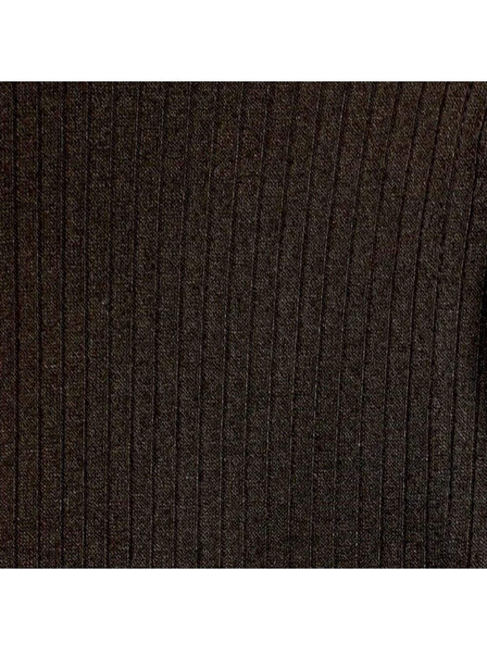 NWT Lulus Black Faux Wrap Ribbed Mini Skirt - Picture 5 of 5